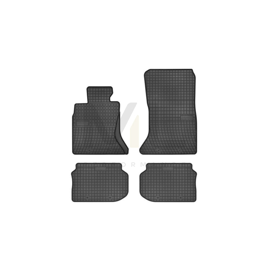FROGUM Tailored 0669 Floor mat set for BMW 5 Series Elastomer, Front and Rear, Quantity: 4, Black | ML Performance Car Parts