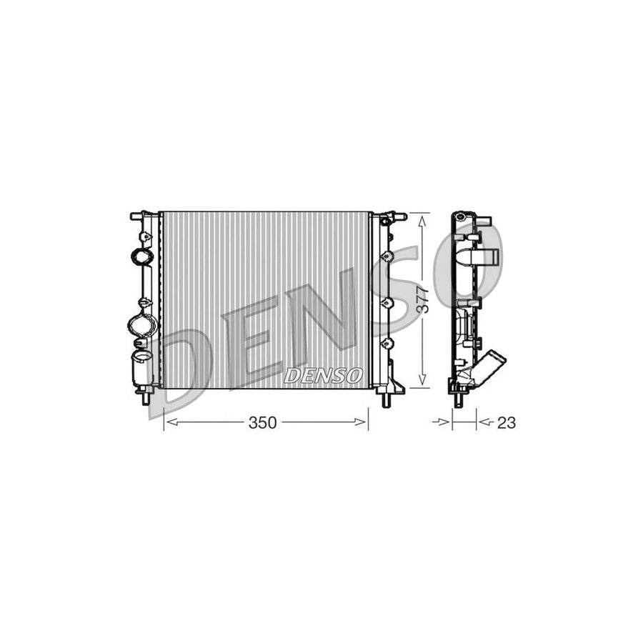 Denso DRM23010 Drm23010 Engine Radiator For Renault Clio | ML Performance UK