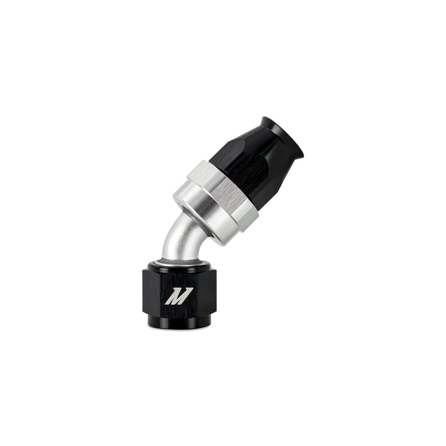 Mishimoto MMFT-SW-04P-45 Aluminum PTFE -4AN 45 Degree Fitting Black