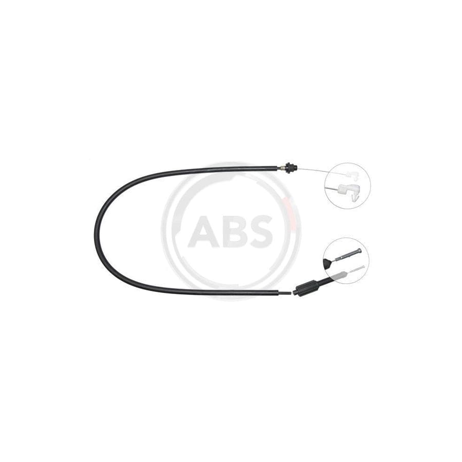 A.B.S. K34440 Throttle Cable for RENAULT Clio I Hatchback | ML Performance UK Car Parts