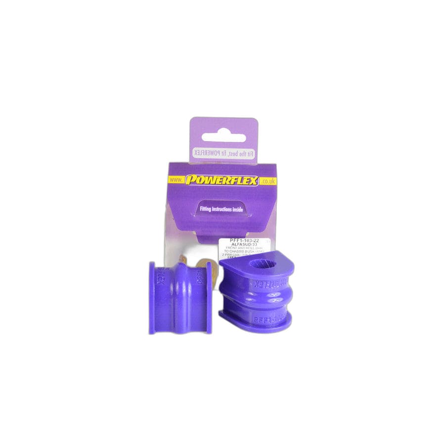 Powerflex PFF1-103-22 Alfa Romeo Alfasud Front Anti Roll Bar To Chassis Bush 22mm | ML Performance UK Car Parts