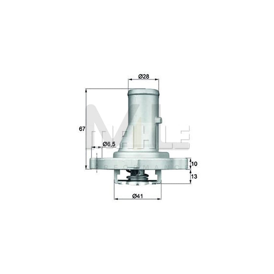 MAHLE ORIGINAL TI 134 88D Engine thermostat Opening Temperature: 88��C, with seal | ML Performance Car Parts