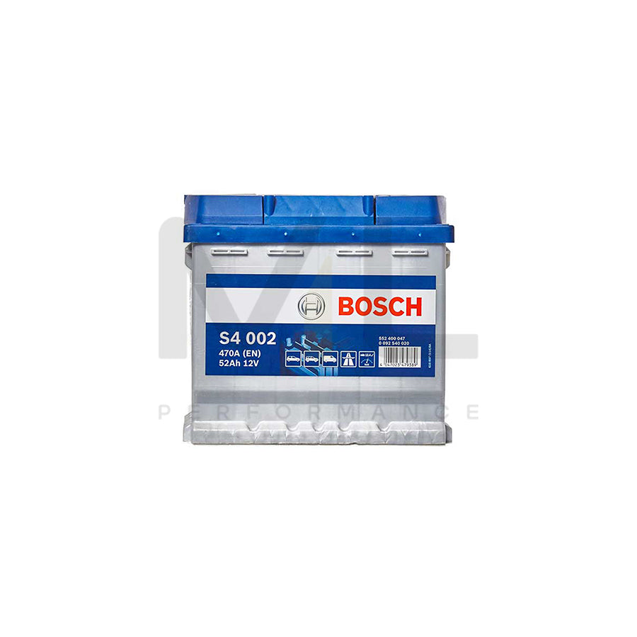 Bosch S4 Car Battery 012 4 Year Guarantee | ML Performance UK Car Parts