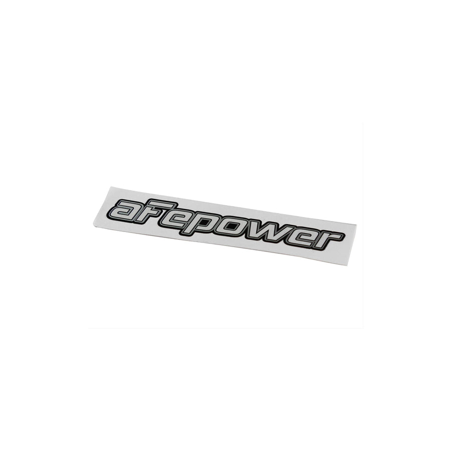 aFe 40-10144 Decal, aFePower Metalized: .90" x 4" Decal | ML Performance UK Car Parts