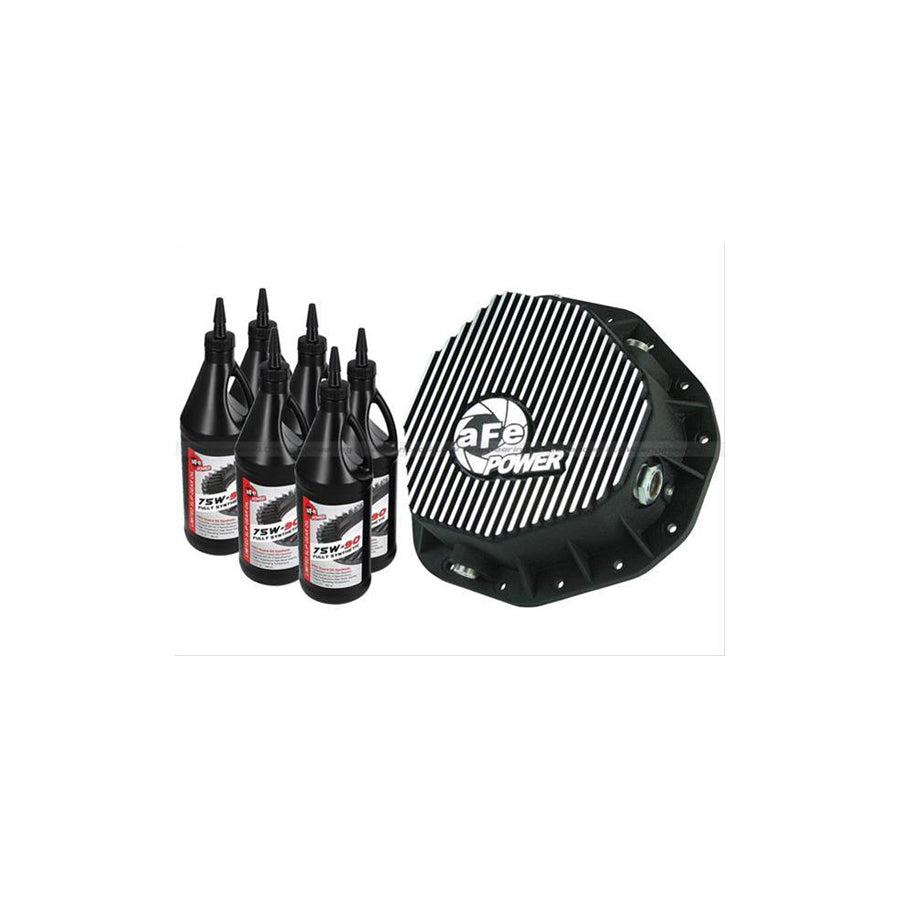 aFe 46-70092-WL Differential Cover Dodge Diesel Trucks 03-05 L6-5.9L (td) | ML Performance UK Car Parts