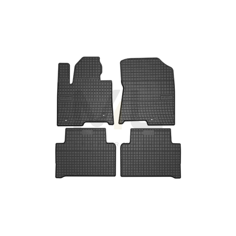 FROGUM Tailored, Basic 411340 Floor mat set for KIA Sorento IV (MQ4) Elastomer, Front and Rear, Quantity: 4, Black | ML Performance Car Parts