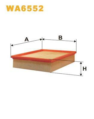 WIX Filters WA6552 Air Filter