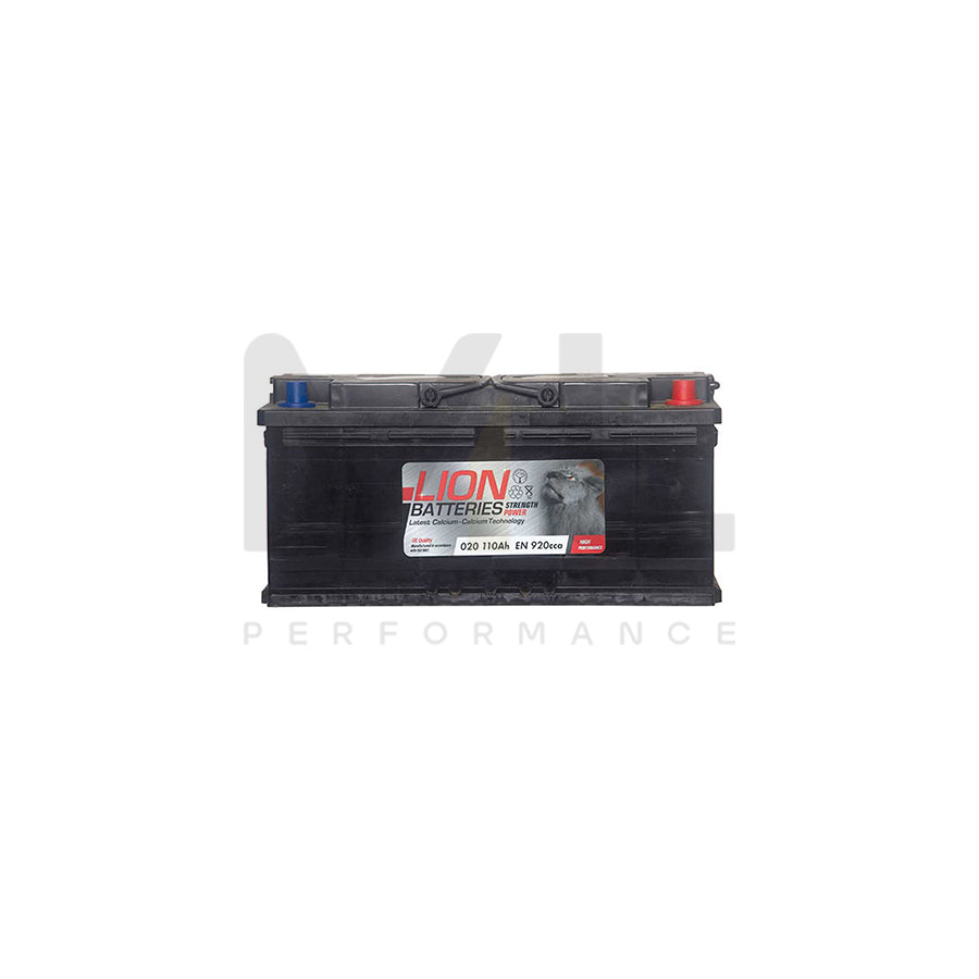 Lion 020 Car Battery - 110Ah 3 Year Warrenty | ML Performance UK Car Parts
