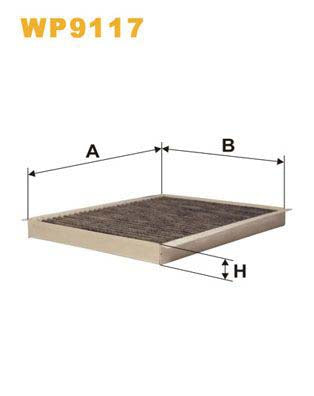 WIX Filters WP9117 Pollen Filter