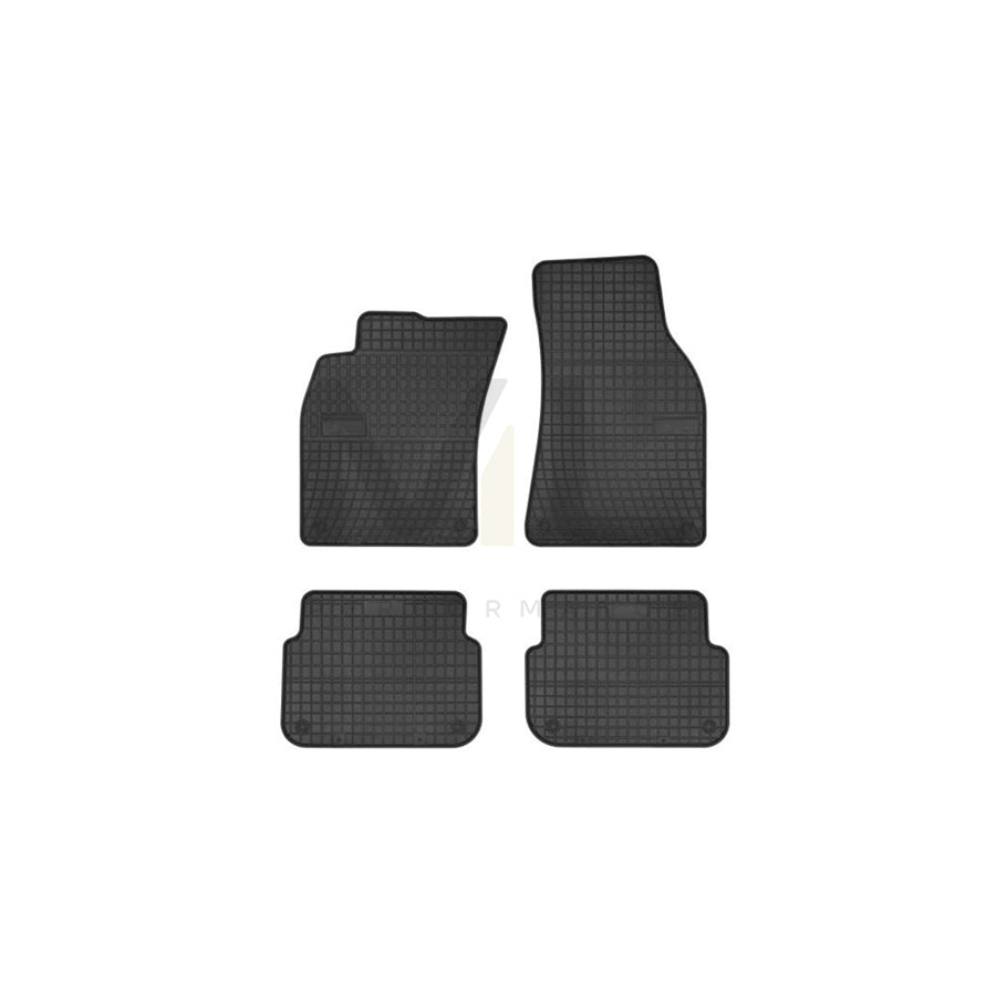 FROGUM Tailored 0726 Floor mat set for AUDI A6 Elastomer, Front and Rear, Quantity: 4, Black | ML Performance Car Parts