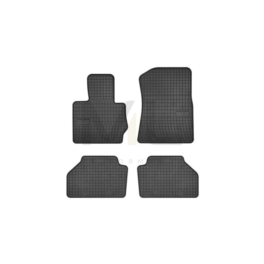 FROGUM Tailored 0665 Floor mat set Elastomer, Front and Rear, Quantity: 4, Black | ML Performance Car Parts