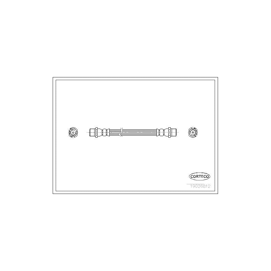 Corteco 19026812 Brake Hose | ML Performance UK