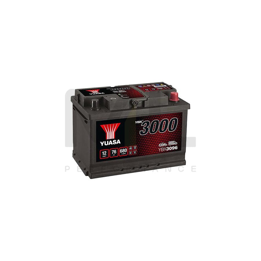Yuasa YBX3096 SMF Car Battery Type 053 12V 76Ah – ML Performance