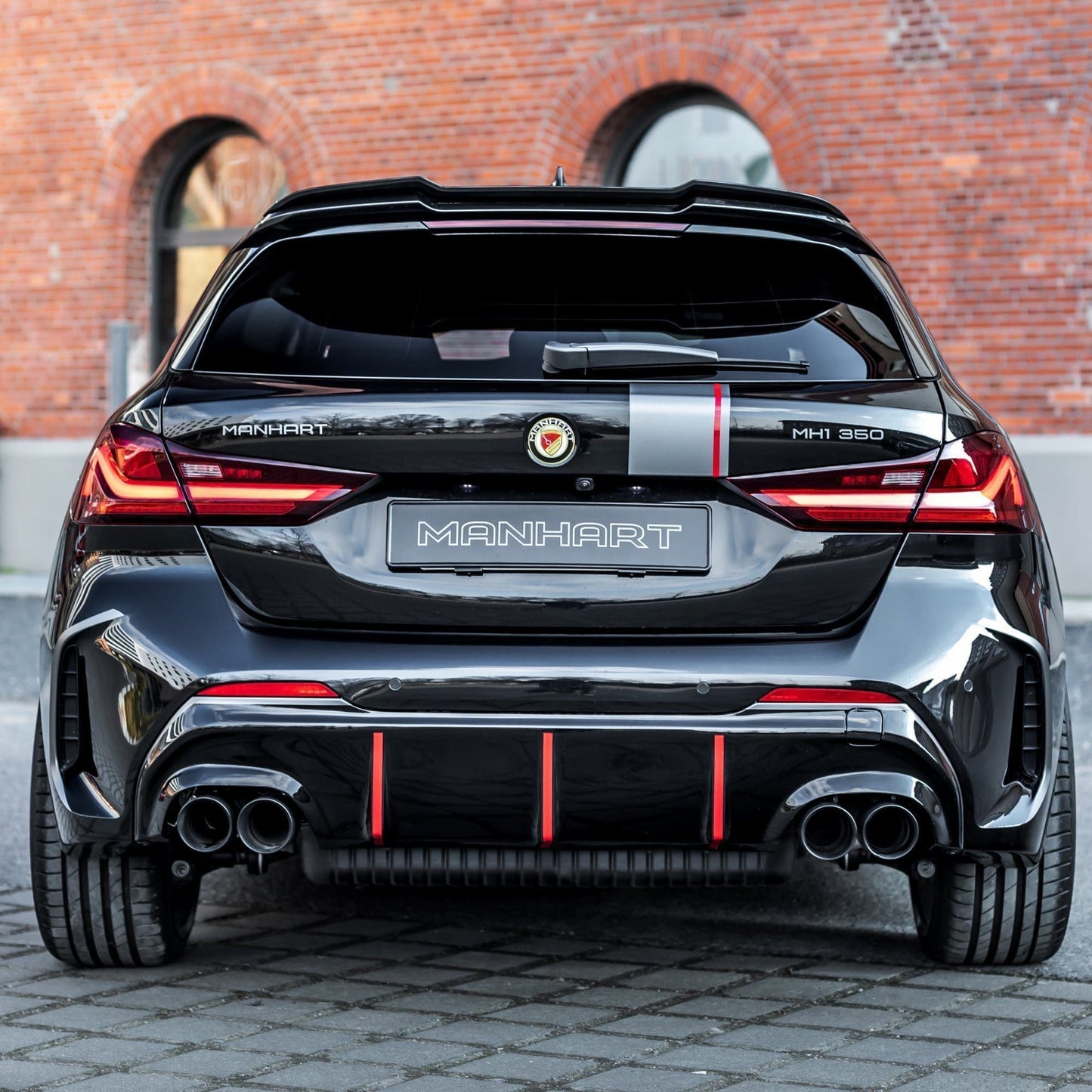 MANHART MH2F4011102 REAR DIFFUSER FOR BMW F40 M135I BY MAXTON