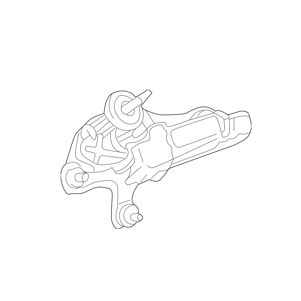 Genuine Lexus 85130-48030 RX phase 2 Rear Windscreen Wiper Motor