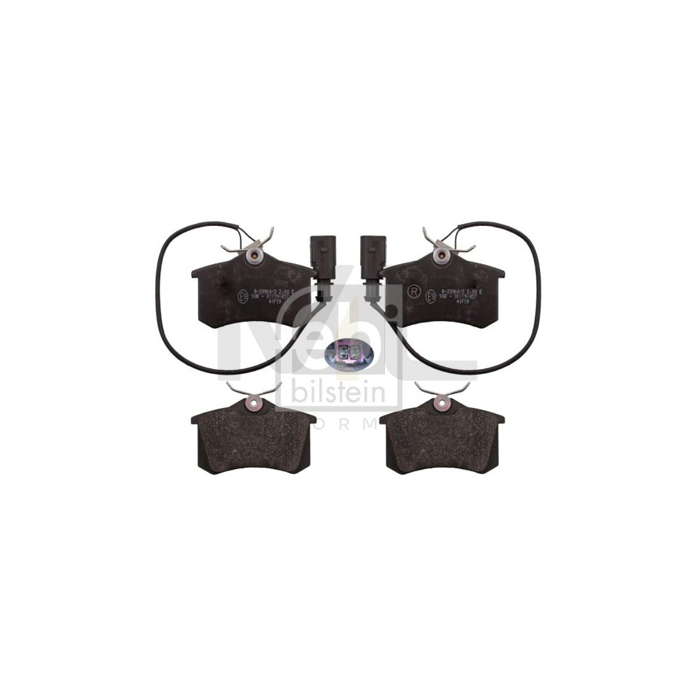 Febi Bilstein 116018 Brake Pad Set For Audi A4 B5 Avant (8D5) Rear Axle, Incl. Wear Warning Contact | ML Performance Car Parts