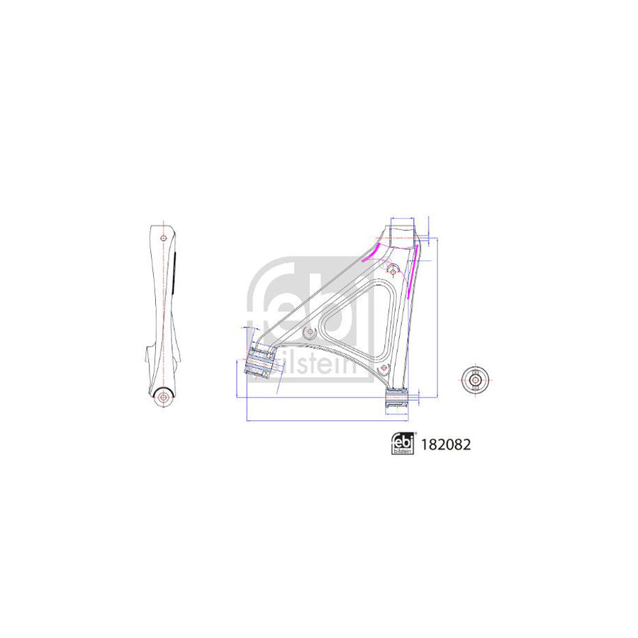 Febi Bilstein 182082 Suspension Arm