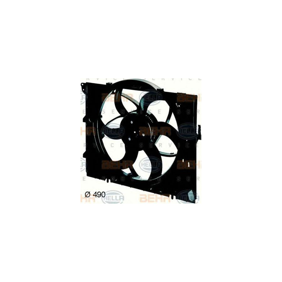 Hella 8EW 351 043-341 Fan, Radiator