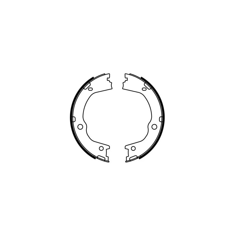 ABE C00330ABE Handbrake Shoes