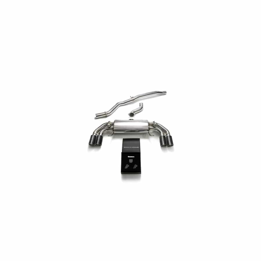 Armytrix AU8XS-QC11 Valvetronic Exhaust System Audi S1 8X 2.0 2014-2018 with Quad Carbon Fiber 3.5" | ML Performance UK UK Car Parts
