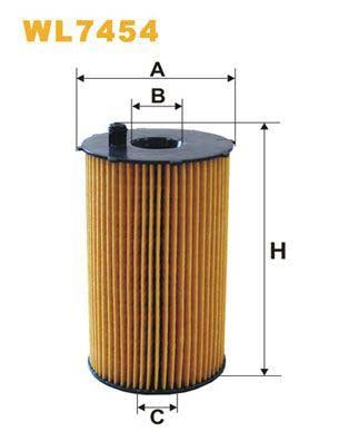 WIX Filters WL7454 Oil Filter