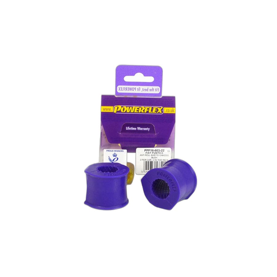 Powerflex PFF16-603-22 Lancia Fiat Front Anti Roll Bar To Chassis Bush 22mm (Inc. Delta & Punto) | ML Performance UK Car Parts