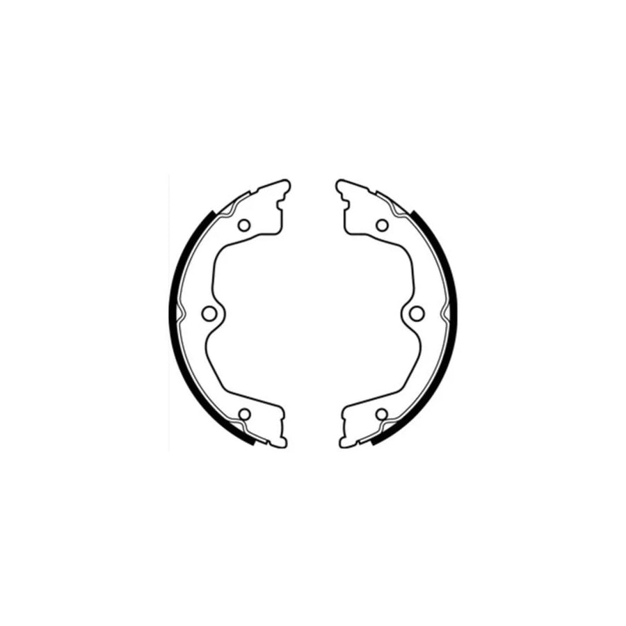 ABE C04024ABE Handbrake Shoes For Honda Accord