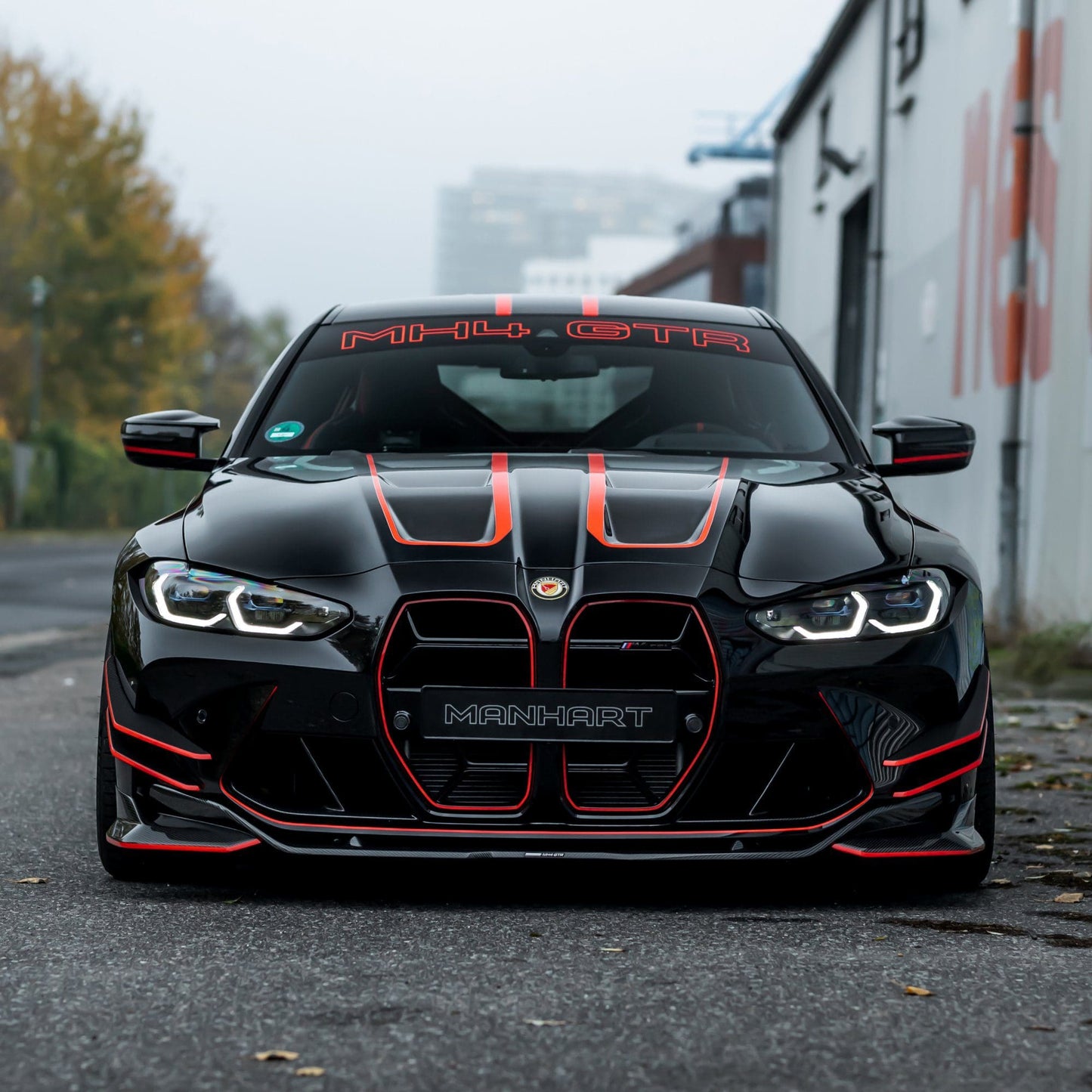 MANHART MH2G8011220 CARBON HOOD FOR BMW G8X M3 / M4 (COMPETITION / CSL) WITH GTR AIR-VENTS