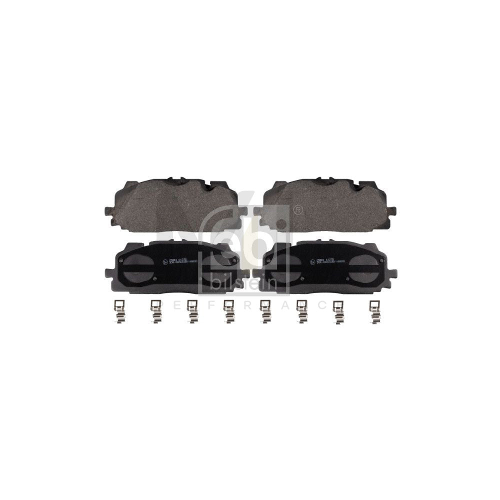 Febi Bilstein 171413 Brake Pad Set Front Axle, Prepared For Wear Indicator | ML Performance Car Parts
