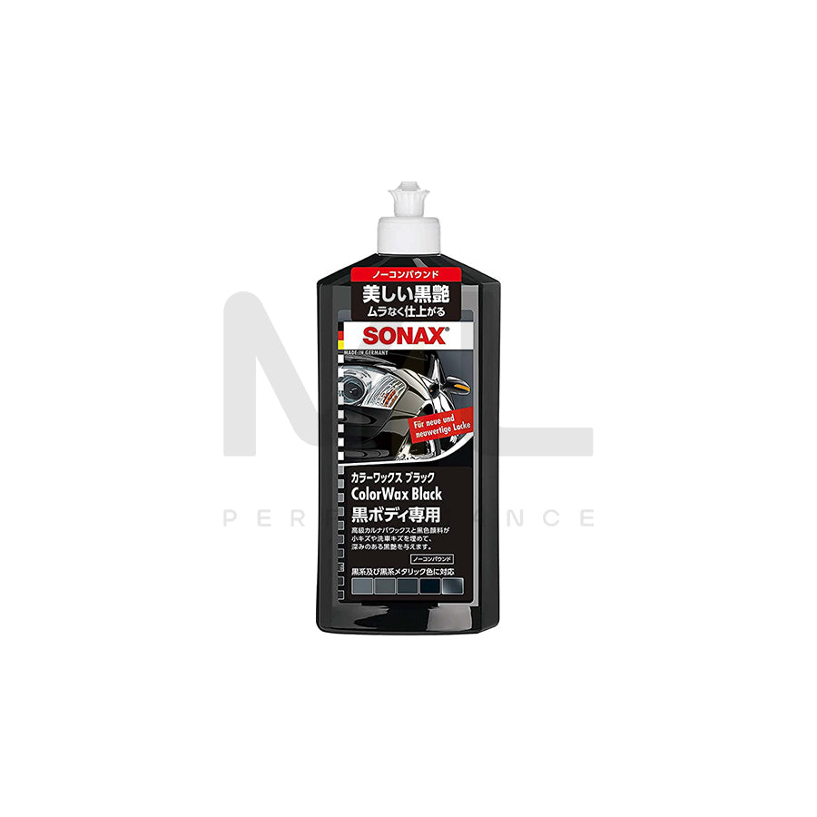 Sonax Color Wax Black 500ml | ML Performance Car Care