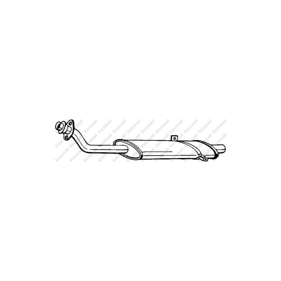Bosal 282-171 Front Silencer For Chrysler Voyager Ii (Es)