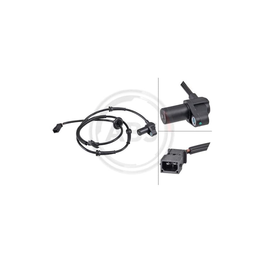 A.B.S. 30970 ABS Sensor for AUDI A6 | ML Performance UK Car Parts