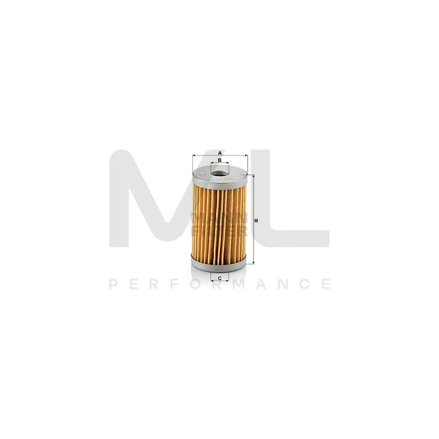 MANN-FILTER H 53 Oil Filter Filter Insert | ML Performance Car Parts