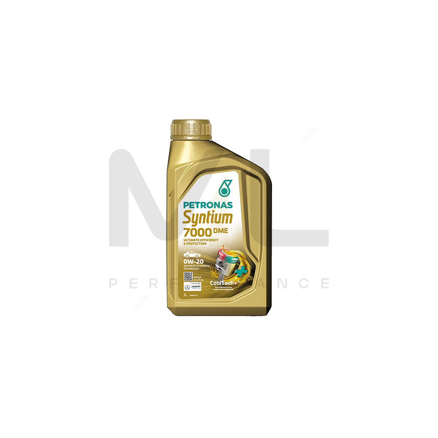 PETRONAS Syntium 7000 DME 0W-20 Fully Synthetic Car Engine Oil 1l