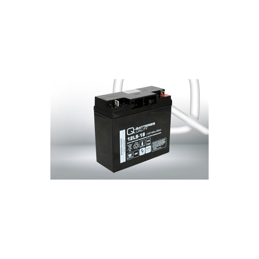 Q-Batteries 12LS18 12V 18Ah lead fleece battery / AGM VRLA with VdS | ML Performance UK Car Parts