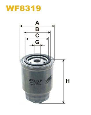 WIX Filters WF8319 Fuel Filter