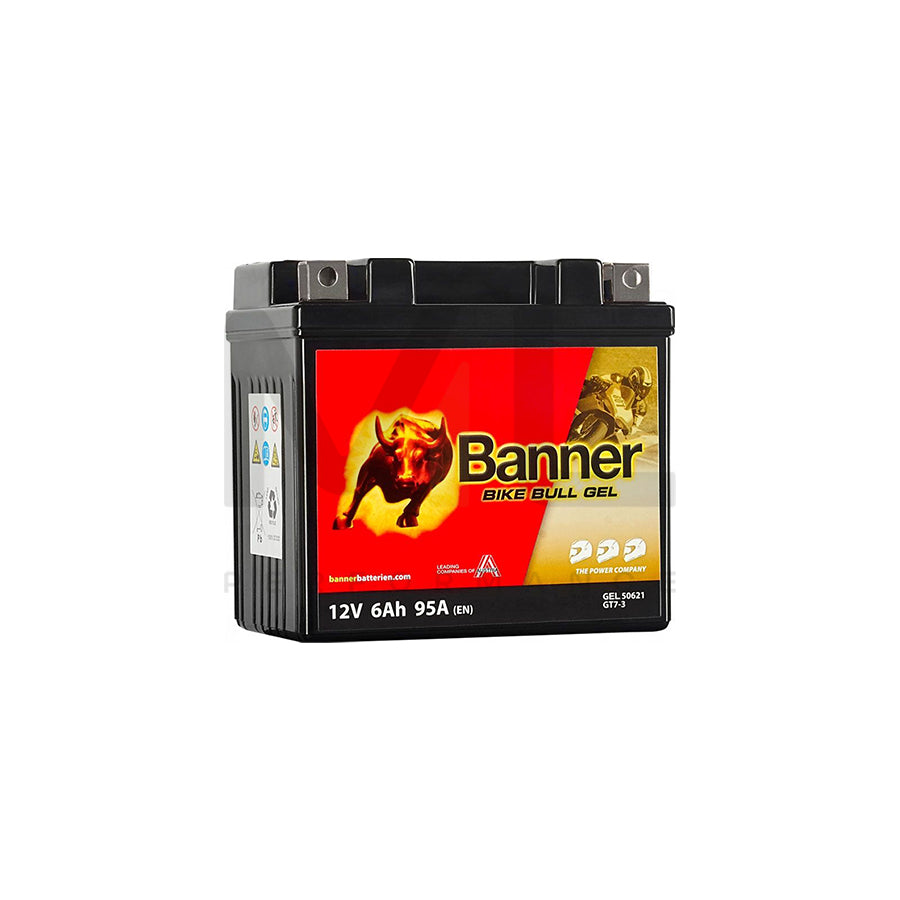 GT7-3 Banner Bike Bull GEL Battery (50621) | Car Batteries UK | ML Performance Car Parts