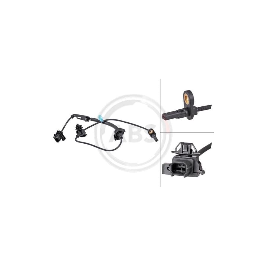A.B.S. 31738 ABS Sensor for HONDA Civic IX Hatchback (FK) | ML Performance UK Car Parts