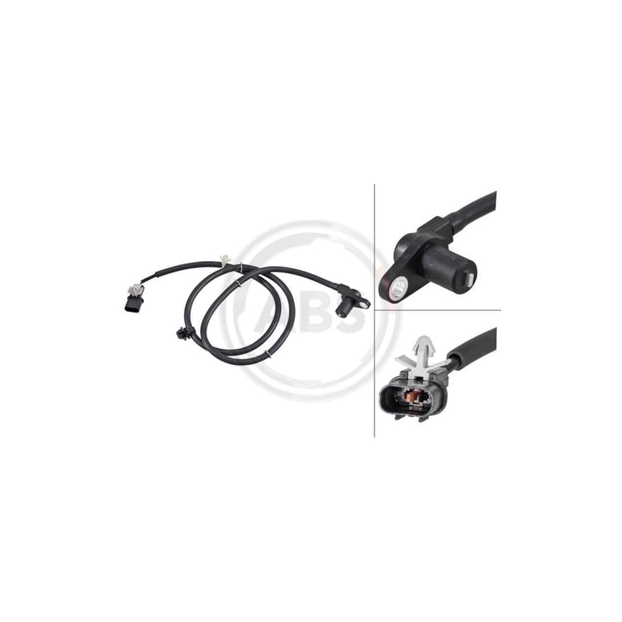 A.B.S. 31732 ABS Sensor for MITSUBISHI LANCER | ML Performance UK Car Parts