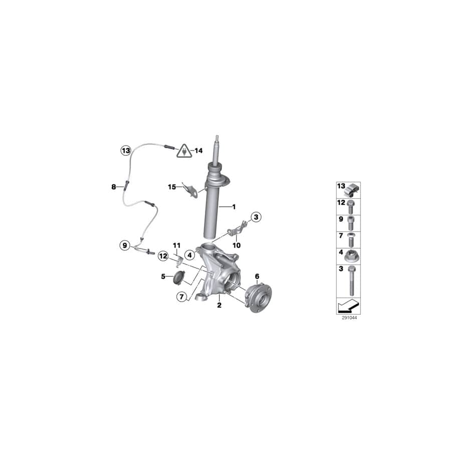 Genuine BMW 34526787571 F25 F26 Bracket For Rds (Inc. X3 35dX, X4 20iX & X4 35iX) | ML Performance UK Car Parts