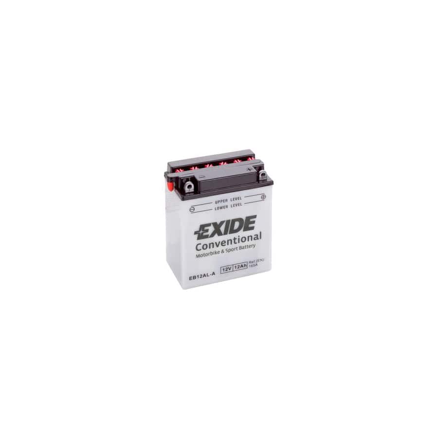 Exide EB12AL-A 12V Conventional Motorcycle Battery | ML Performance UK Car Parts