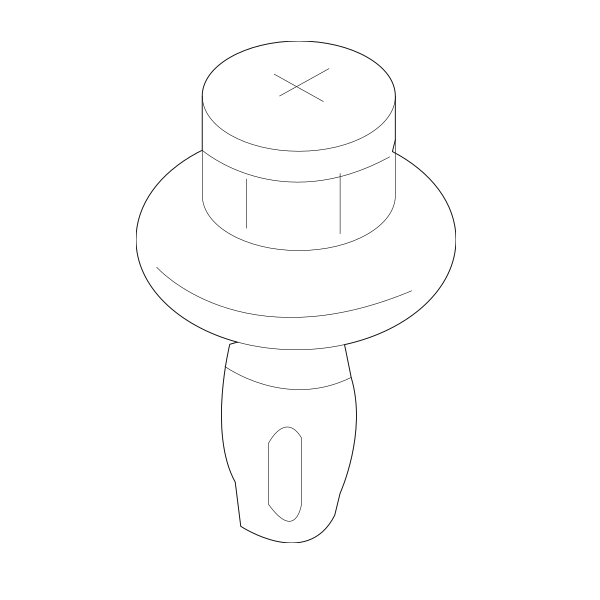 Genuine Lexus 90080-46314 RX Phase 2 Roof Rack Leg Cover Clip