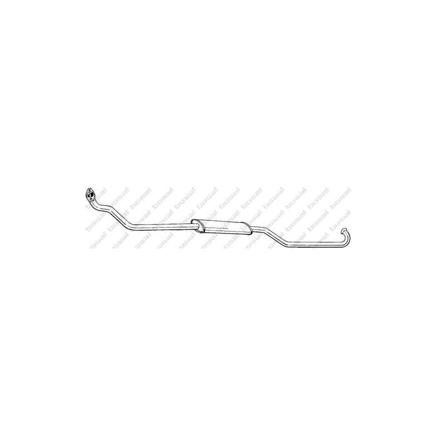 Bosal 294-595 Front Silencer For Citroën Xm