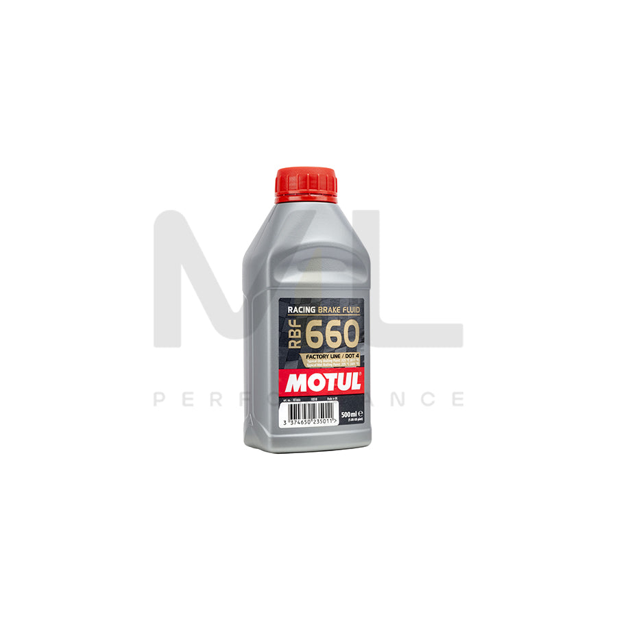 Motul RBF 660 Factory Line Fully Synthetic DOT 4 Racing Brake & Clutch Fluid ontexl | Engine Oil | ML Car Parts UK | ML Performance