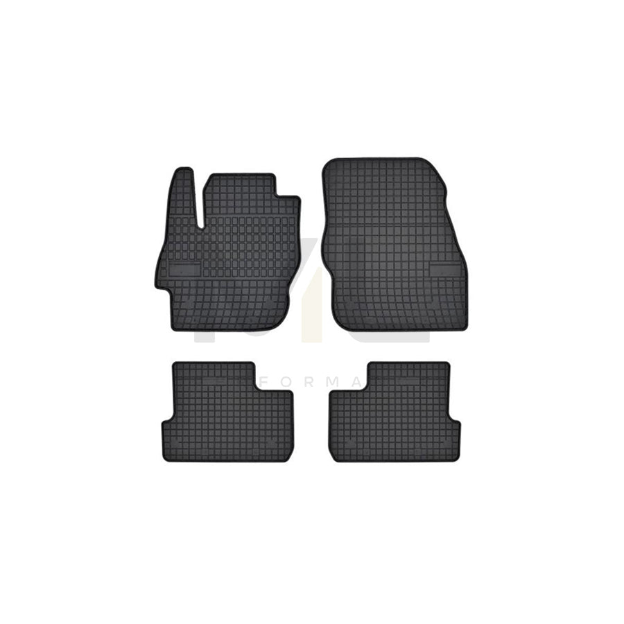 FROGUM Tailored 402539 Floor mat set for MAZDA 3 Elastomer, Front and Rear, Quantity: 4, Black | ML Performance Car Parts