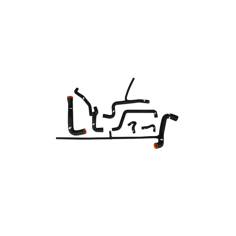 Mishimoto MMHOSE-VR6-92BK 92-94 Volkswagen Corrado VR6 Black Silicone Hose Kit