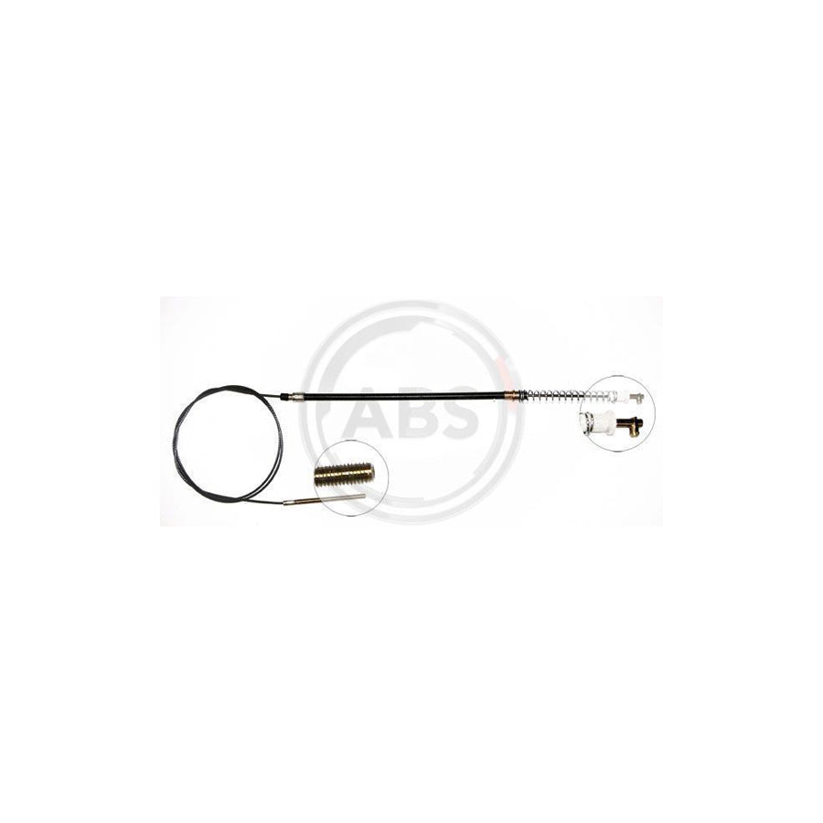 A.B.S. K10128 Hand Brake Cable For Fiat Uno