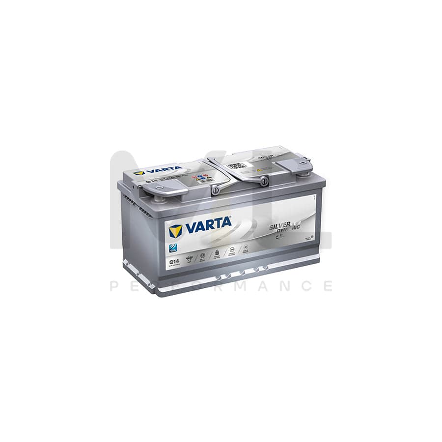 Varta G14 Type 019 Start Stop Silver Dynamic AGM Car Battery 12V 95Ah  595901085 – ML Performance