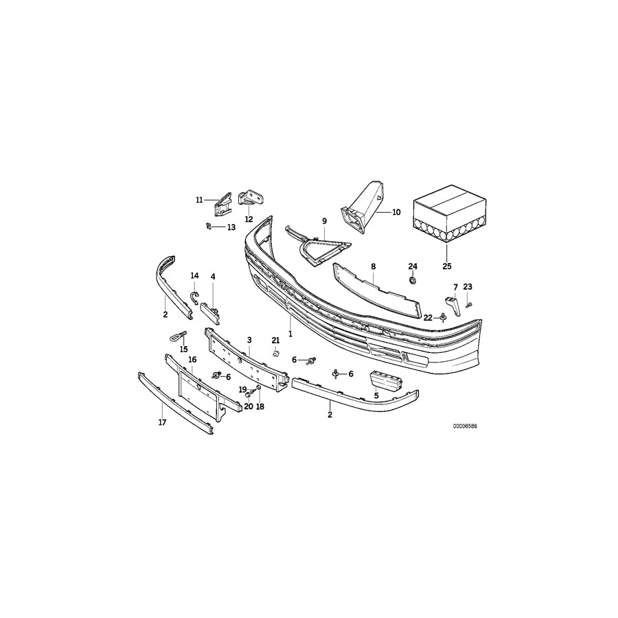 Genuine BMW 51118122448 E36 Cover Panel, Right, Primed (Inc. 320i, M3 & 325i) | ML Performance UK