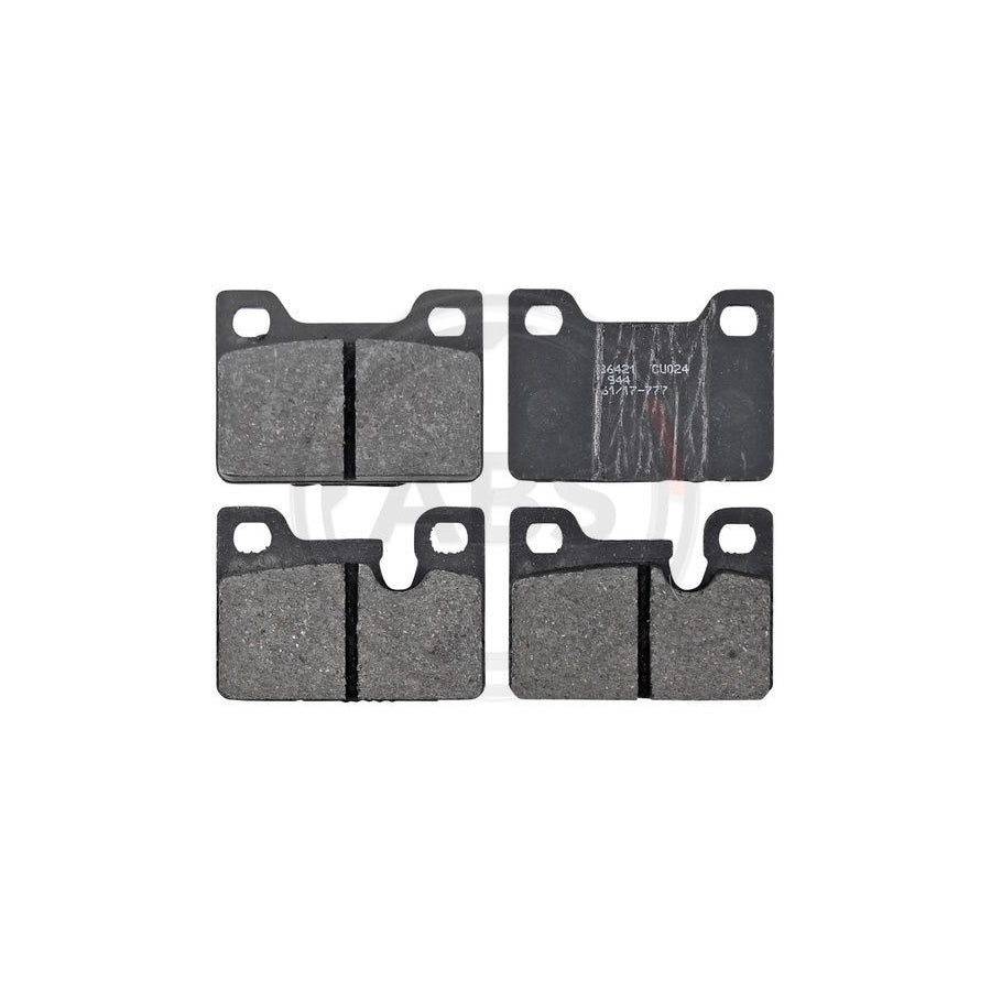 A.B.S. 36421 Brake Pad Set For BMW 3 Saloon (E21)